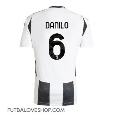 Dres Juventus Danilo Luiz #6 Domáci 2024-25 Krátky Rukáv Dres Juventus Danilo Luiz #6 Domáci 2024-25 Krátky Rukáv
